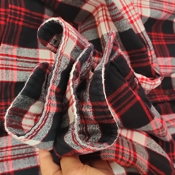 Lands End Men's Flannel XXL - Picture 3 of 6